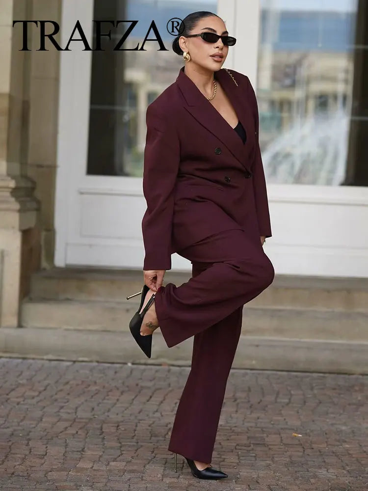 Blazer & Pantalon – Chic & Élégant